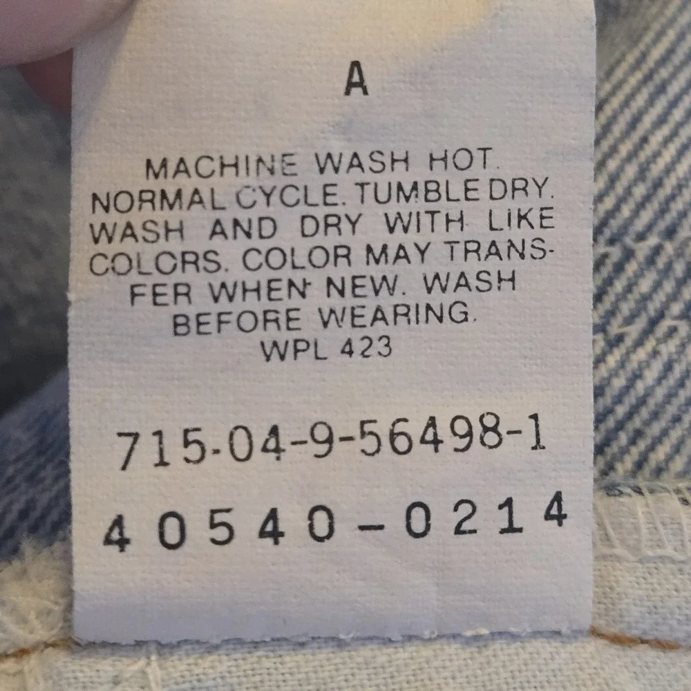 Levis product pair